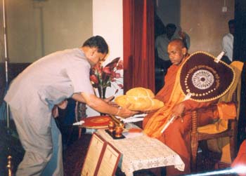2003.01 04 - Akta Patra Pradanaya ( credential ceremony) at citi hall in Kurunegala about The C25.jpg